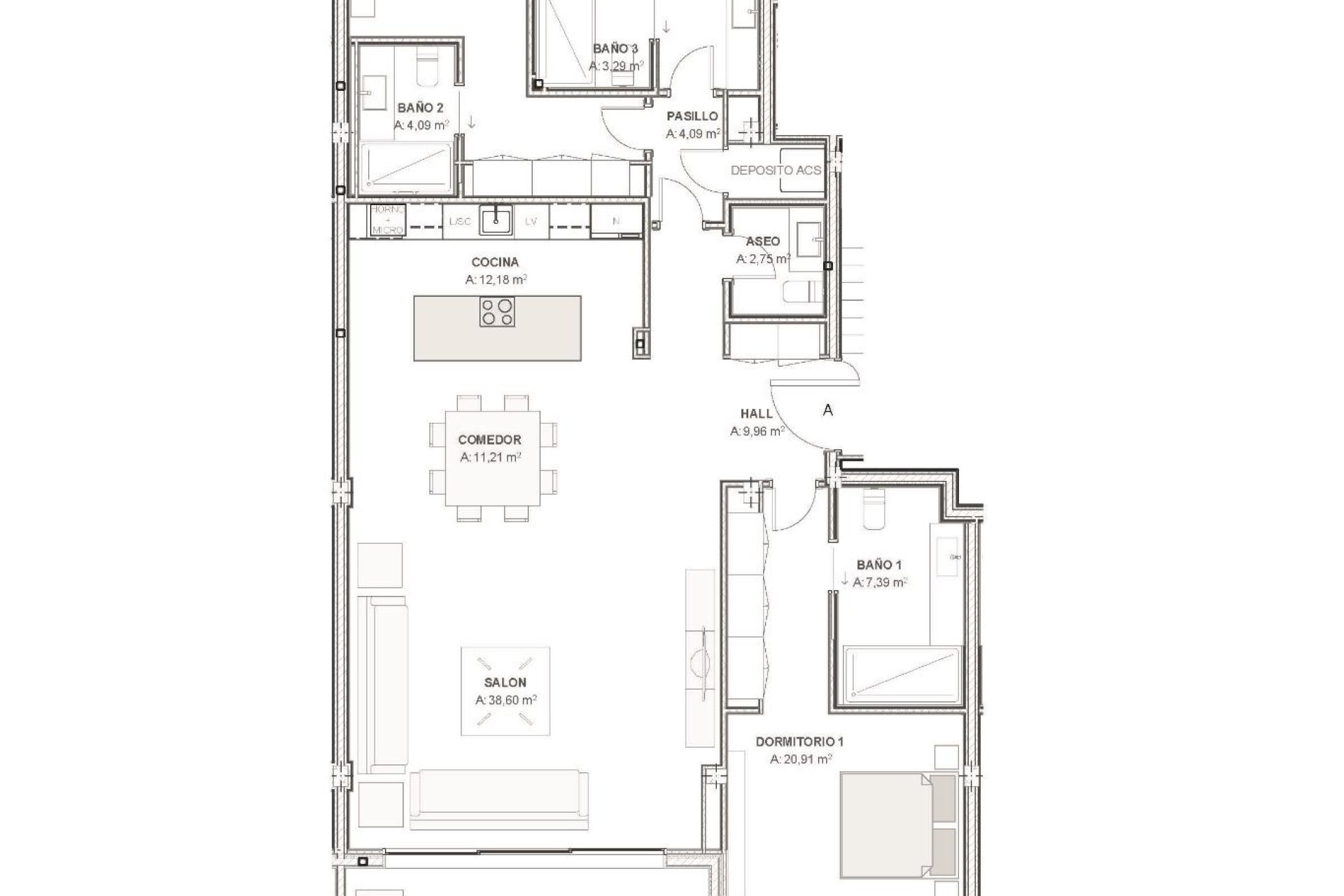 New Build - APARTMENT -
ESTEPONA - Selwo