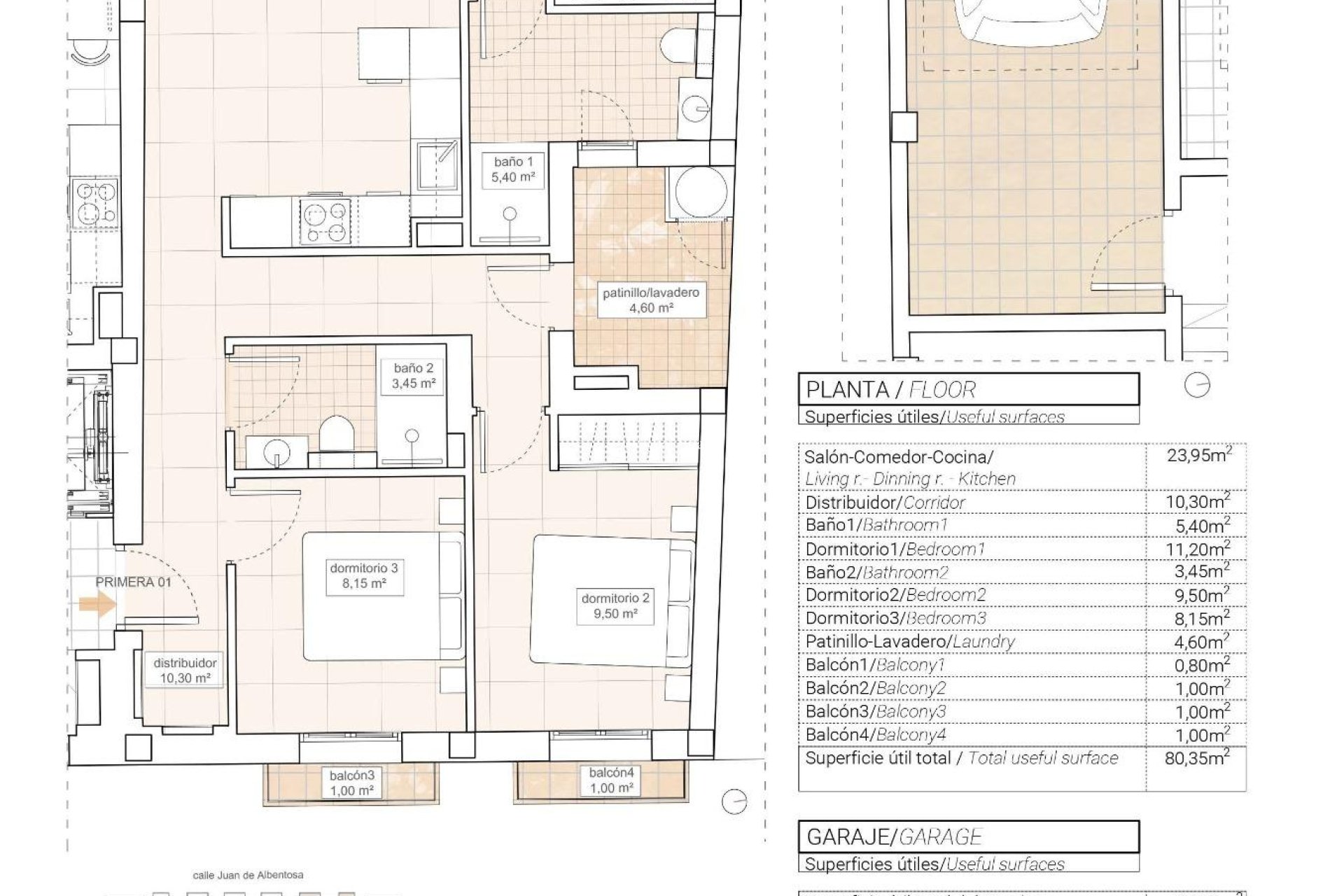 New Build - APARTMENT -
HONDÓN DE LAS NIEVES - Pueblo