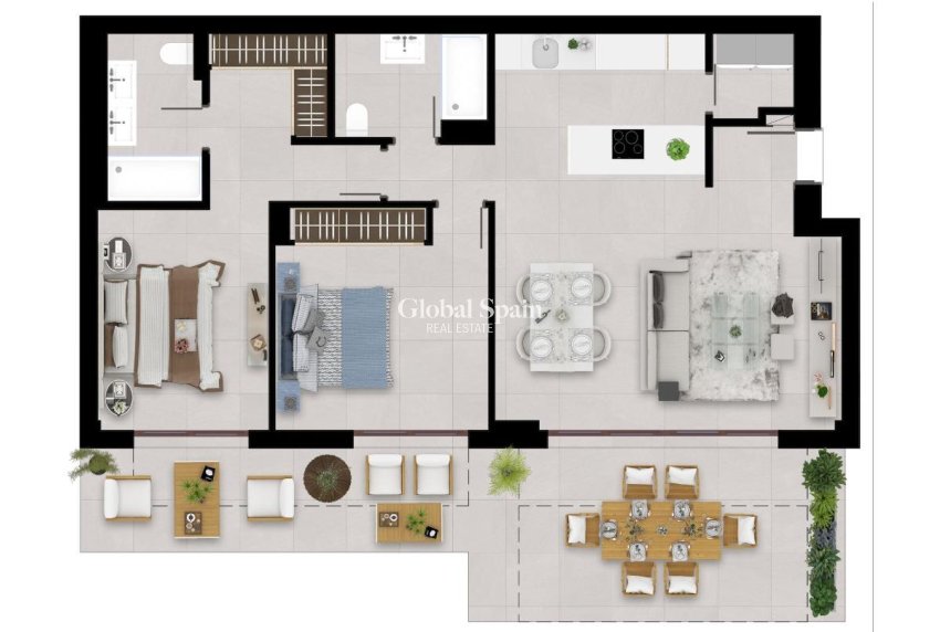 New Build - APARTMENT -
ISTÁN - Urbaniz. Cerros del Lago