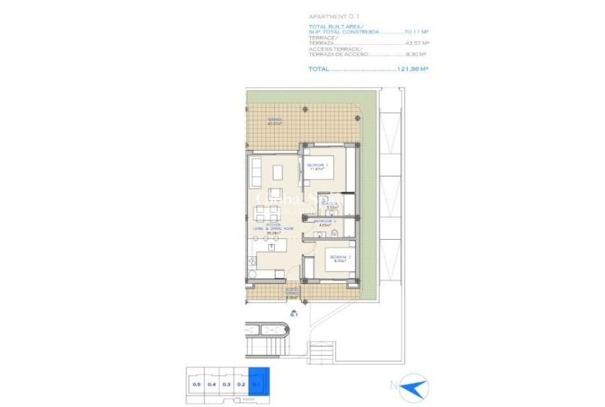 New Build - Apartment -
LOS ALCÁZARES