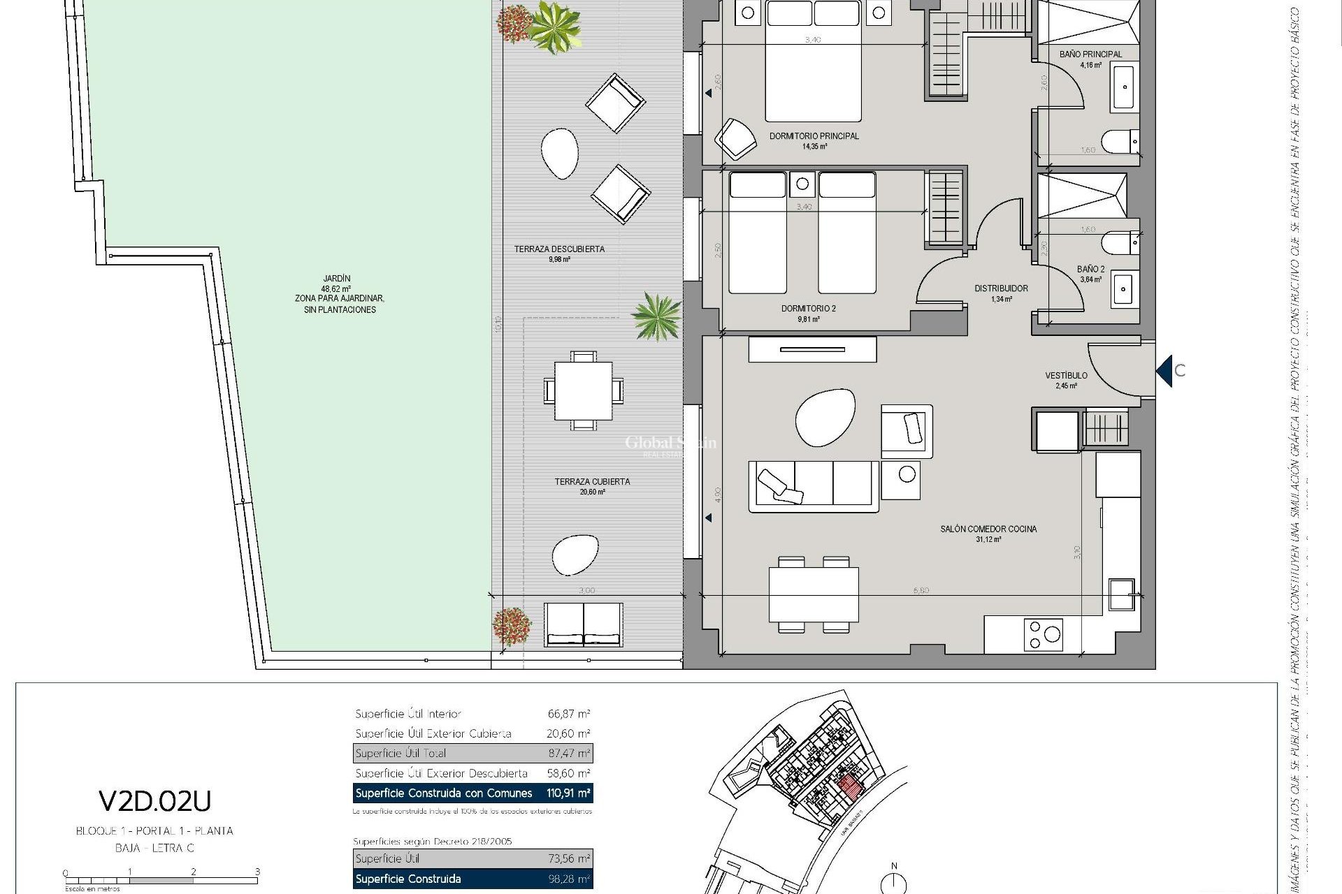 New Build - APARTMENT -
MANILVA - La duquesa golf