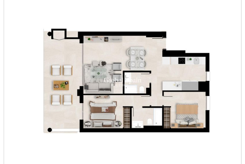 New Build - Apartment -
Mijas - Calanova