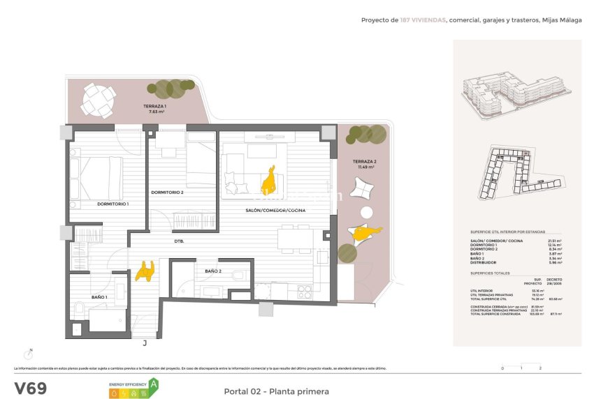 New Build - APARTMENT -
MIJAS - pueblo