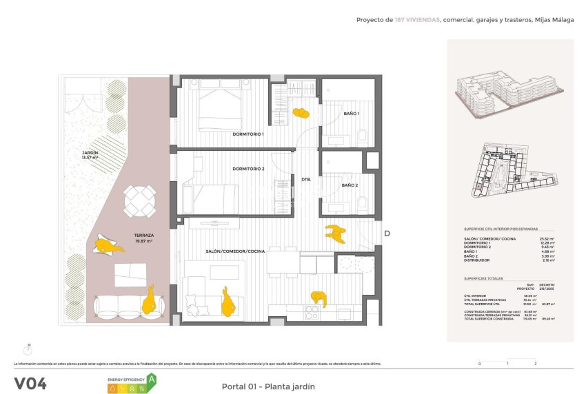 New Build - APARTMENT -
MIJAS - pueblo