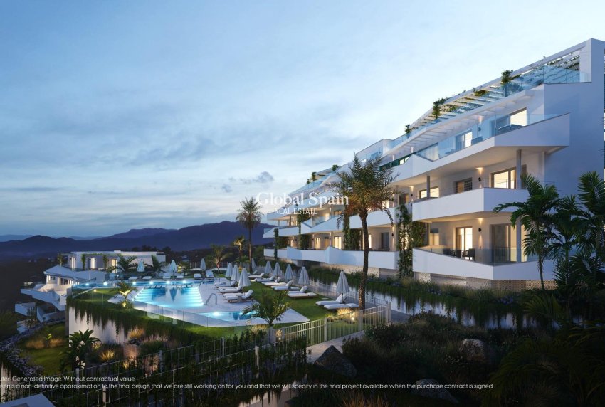 New Build - Apartment -
Mijas