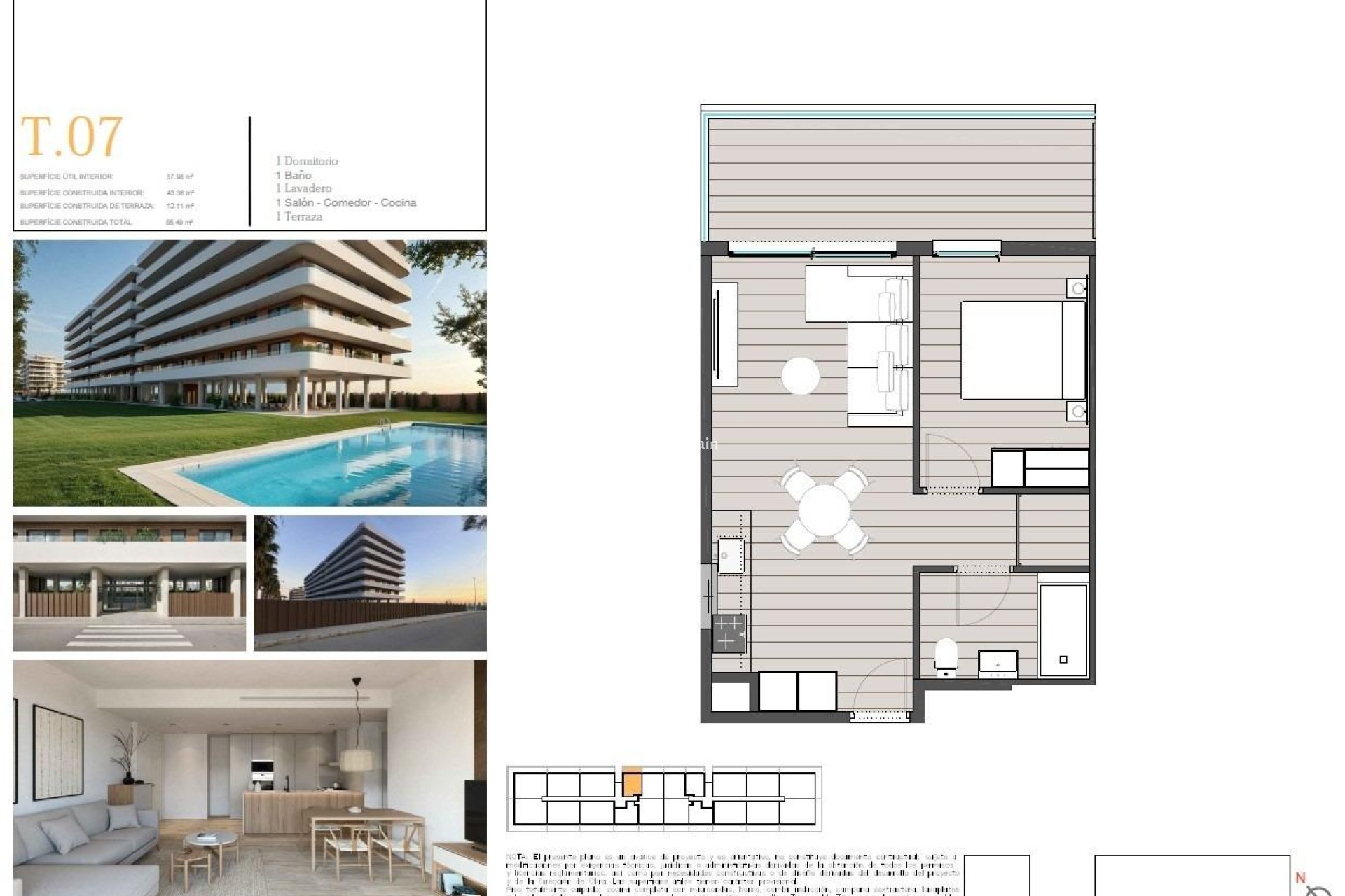 New Build - APARTMENT -
MONCOFA - Playa de Moncofa