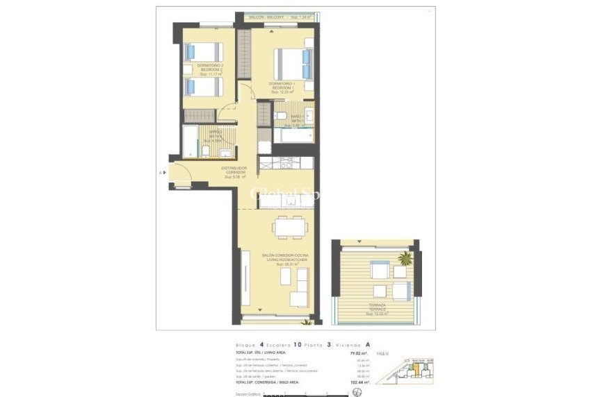 New Build - Apartment -
ORIHUELA COSTA - CAMPOAMOR