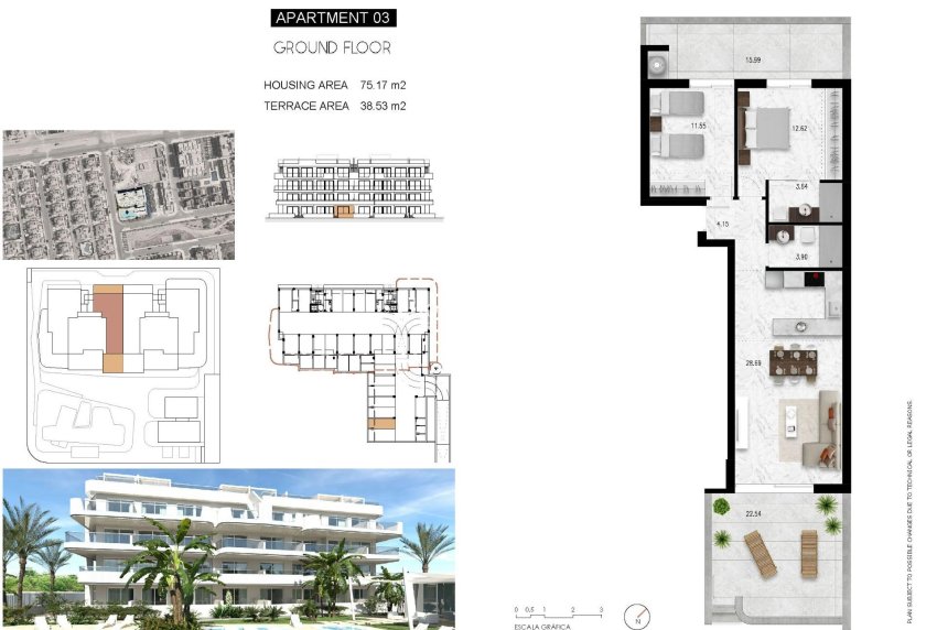 New Build - APARTMENT -
ORIHUELA COSTA - Lomas de Cabo Roig