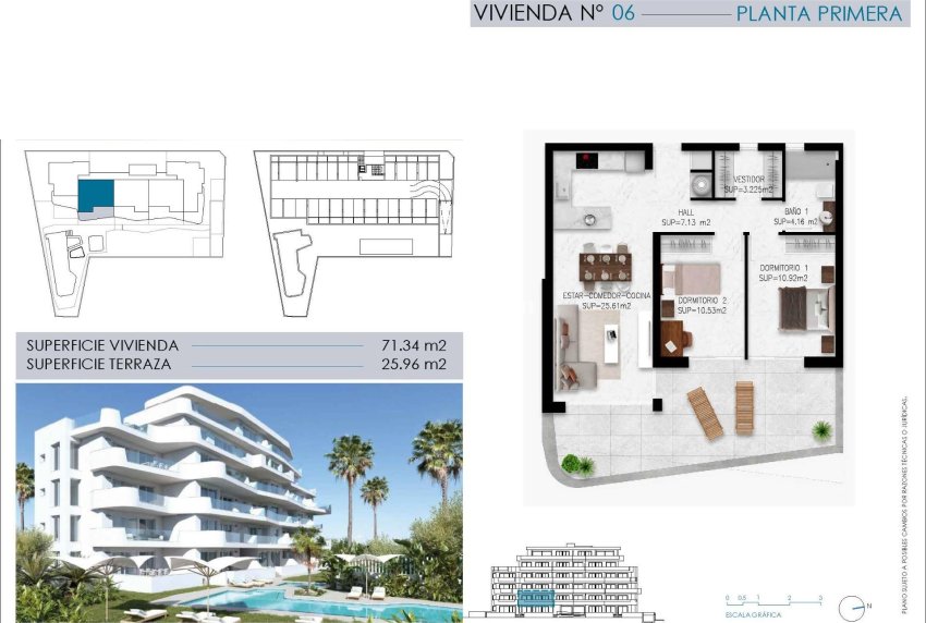 New Build - APARTMENT -
PILAR DE LA HORADADA - MIL PALMERAS 