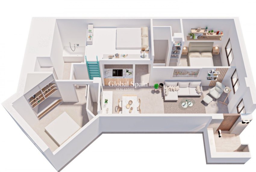 New Build - APARTMENT -
PILAR DE LA HORADADA - Pilar de la Horadada