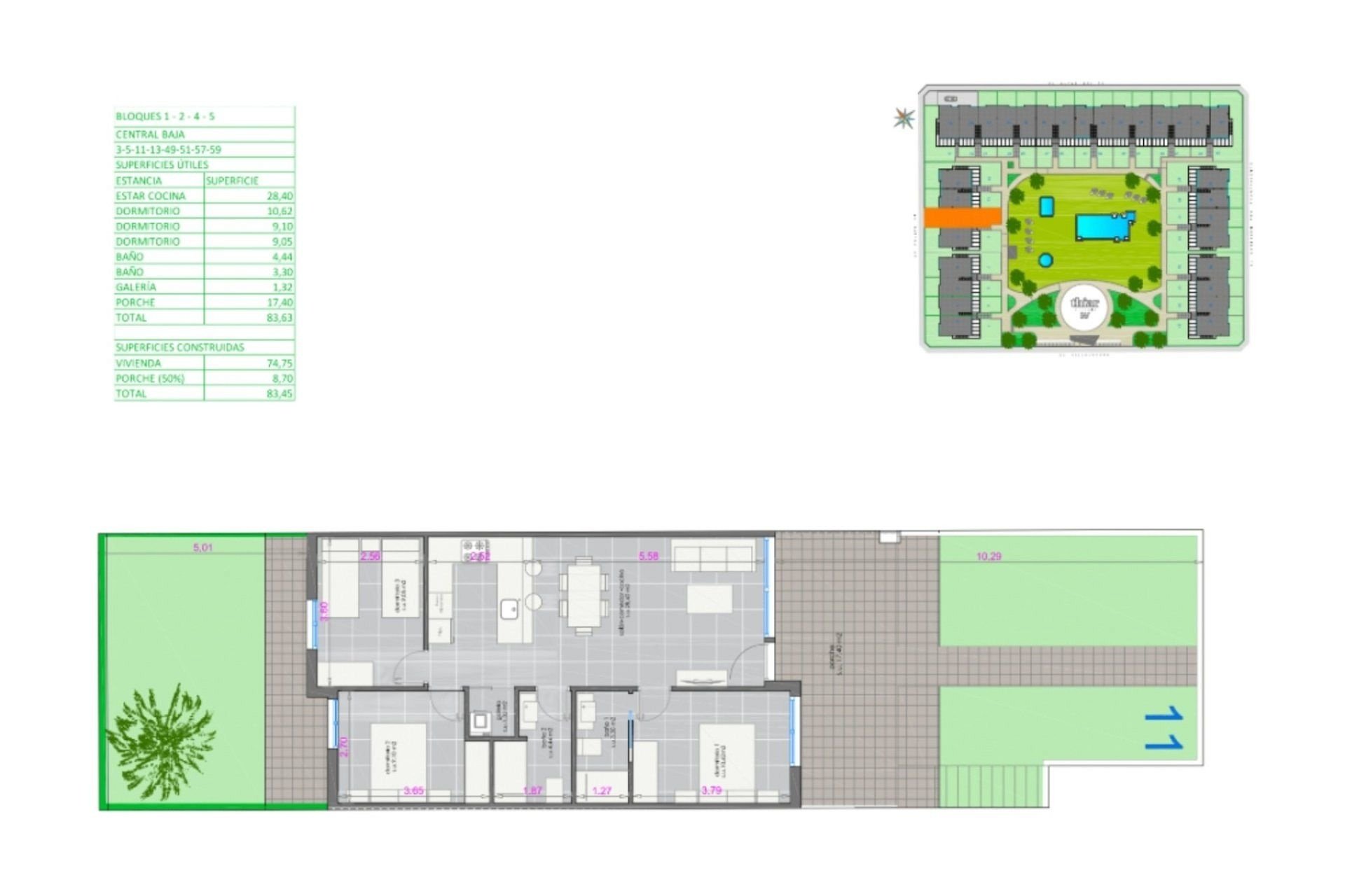 New Build - APARTMENT -
PILAR DE LA HORADADA - Pilar de la Horadada