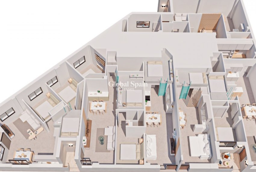 New Build - APARTMENT -
PILAR DE LA HORADADA - Pilar de la Horadada