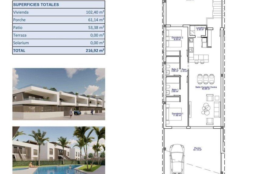 New Build - APARTMENT -
PILAR DE LA HORADADA - pueblo