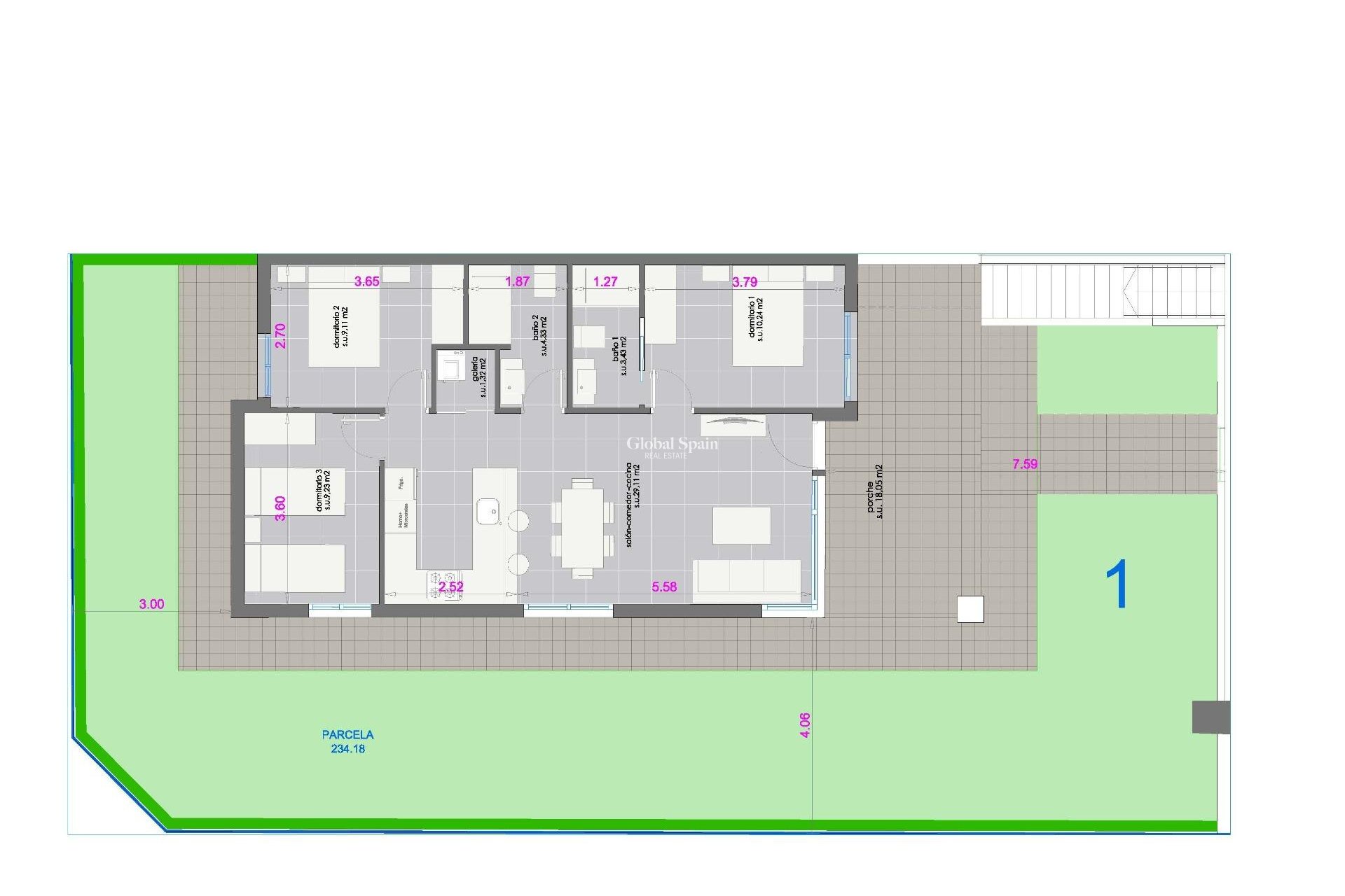 New Build - APARTMENT -
PILAR DE LA HORADADA - pueblo