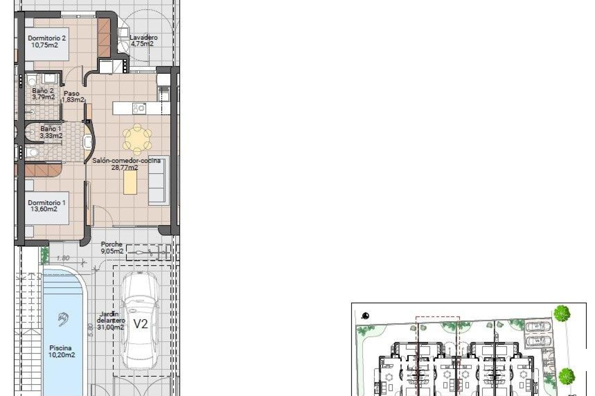 New Build - APARTMENT -
PILAR DE LA HORADADA - pueblo