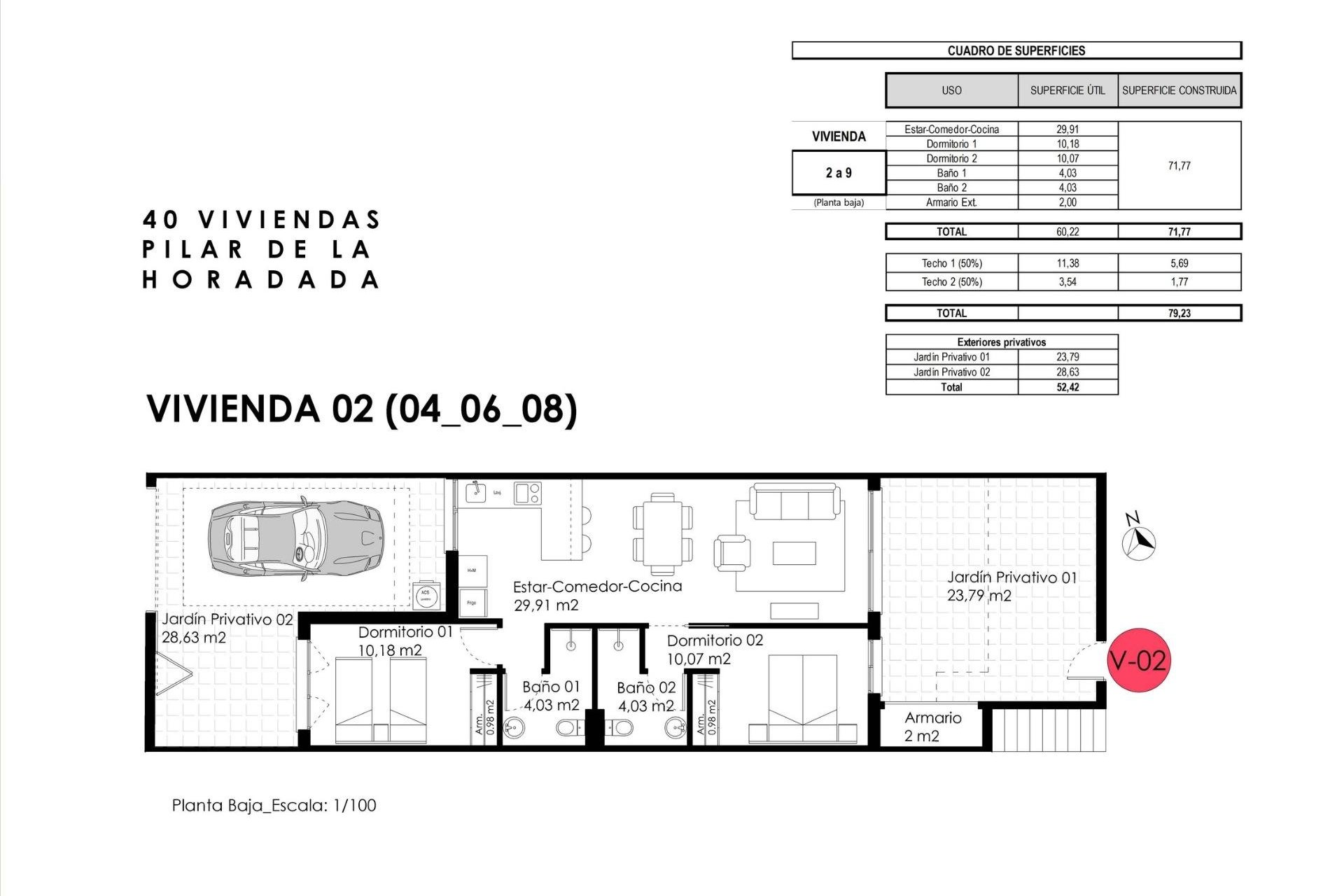 New Build - APARTMENT -
PILAR DE LA HORADADA - pueblo