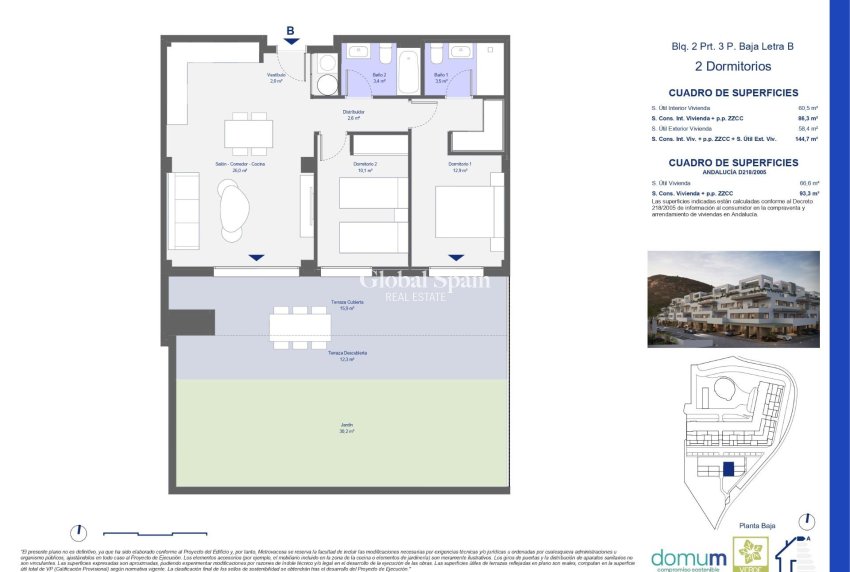 New Build - APARTMENT -
PULPÍ - Aguilón Golf