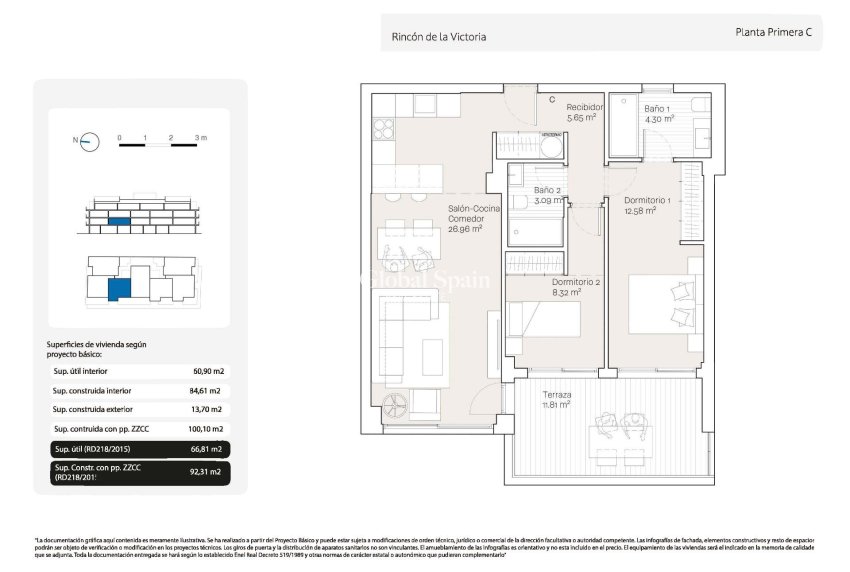 New Build - APARTMENT -
RINCÓN DE LA VICTORIA - Torre de Benagalbón