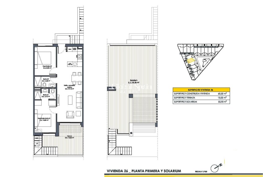 New Build - APARTMENT -
SAN FULGENCIO - Pueblo