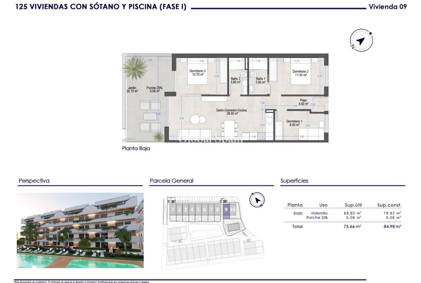 New Build - APARTMENT -
SAN JAVIER - Santiago de la Ribera