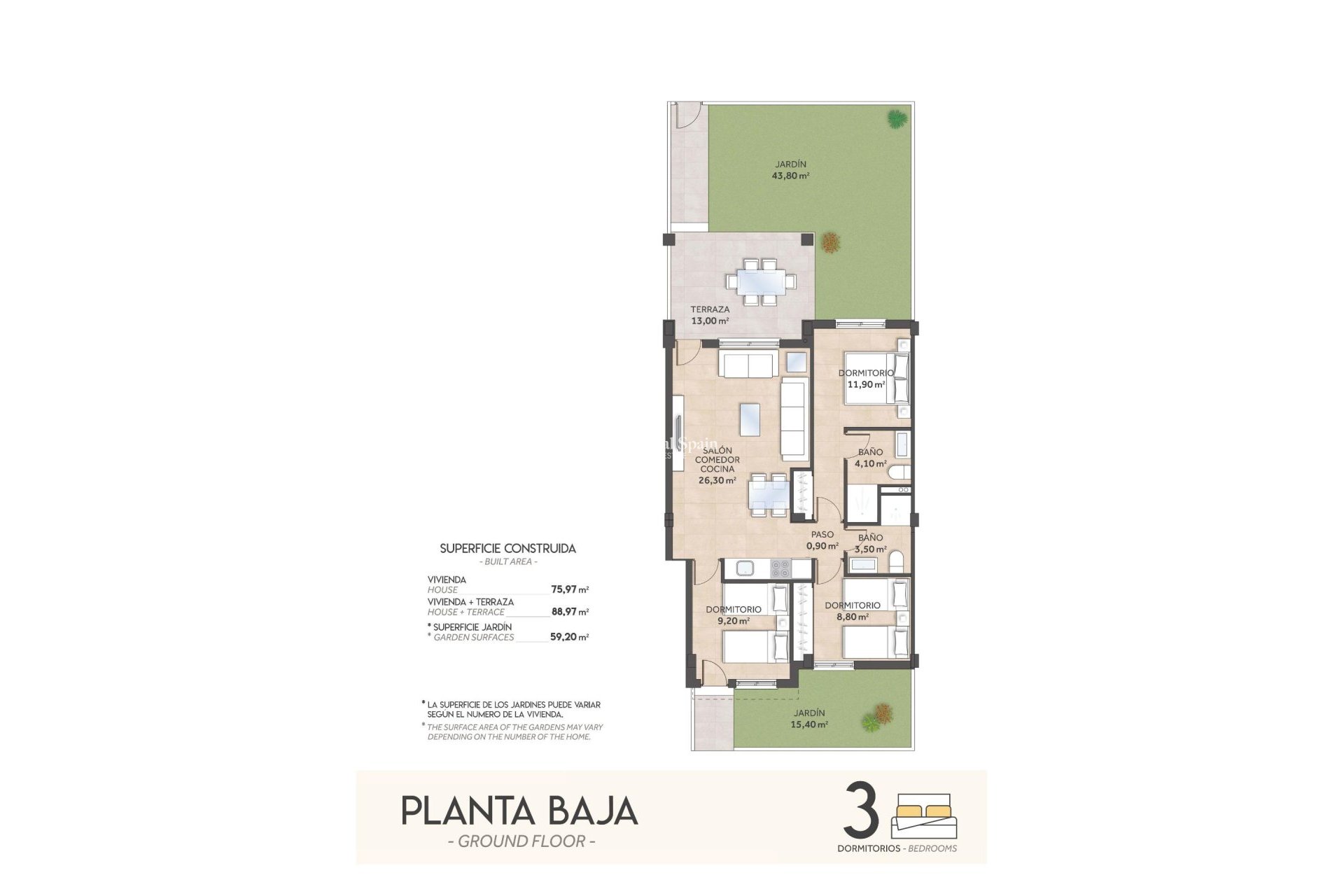New Build - APARTMENT -
SAN MIGUEL DE SALINAS - La Cañada