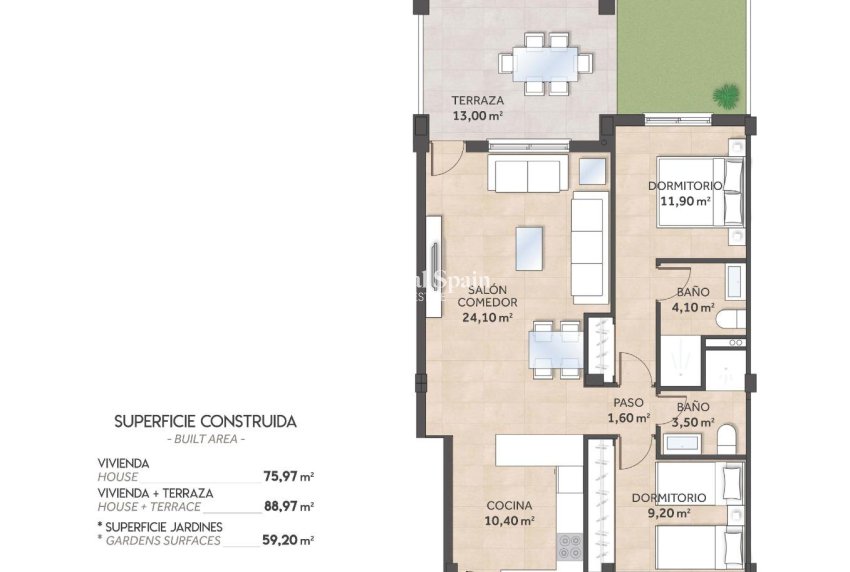 New Build - APARTMENT -
SAN MIGUEL DE SALINAS - La Cañada