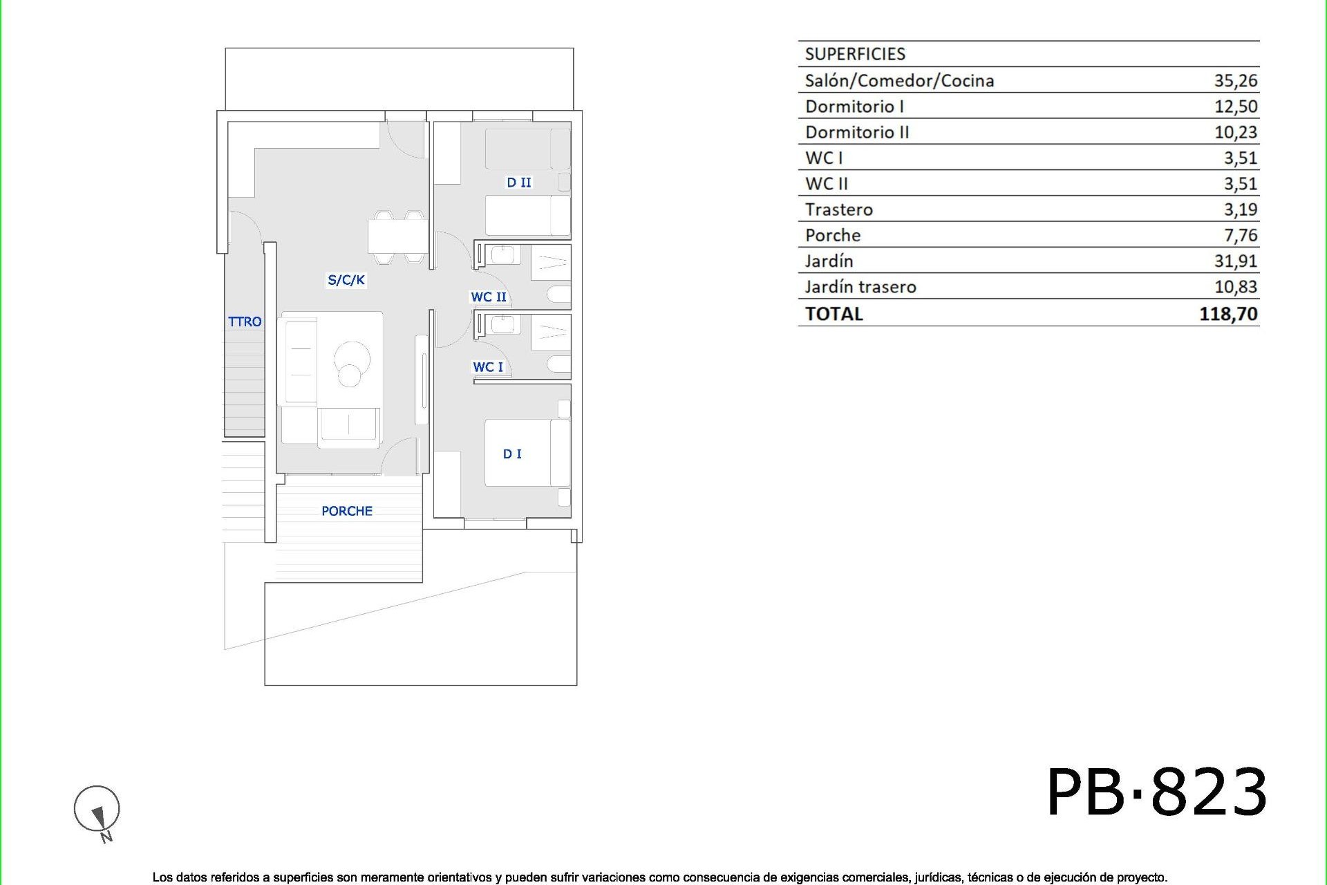 New Build - APARTMENT -
SAN MIGUEL DE SALINAS - Pueblo