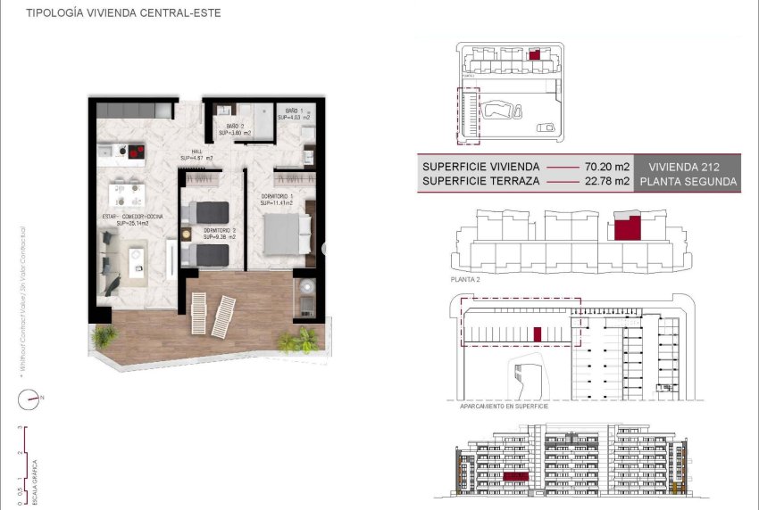 New Build - APARTMENT -
SAN MIGUEL DE SALINAS - Pueblo