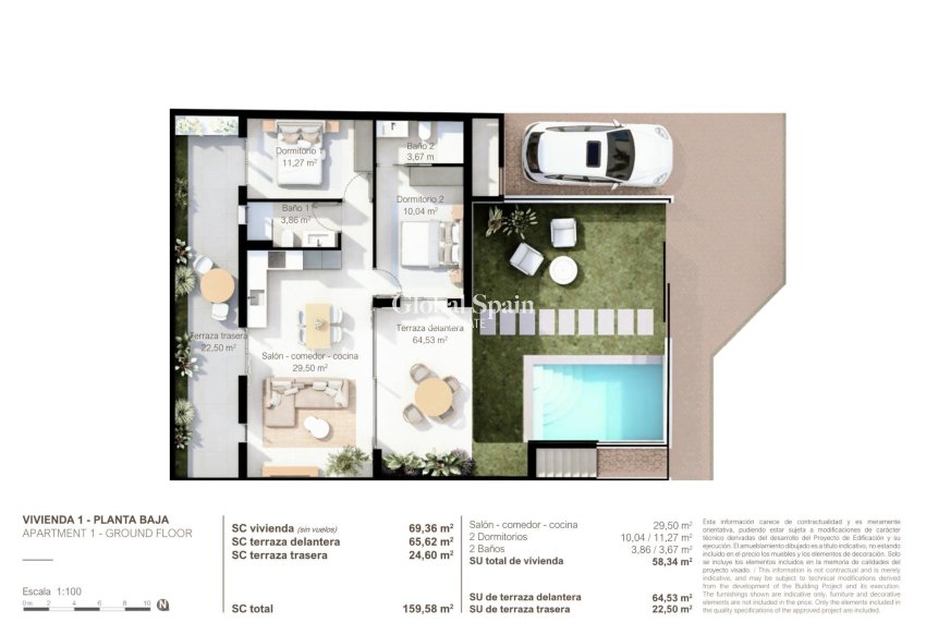 New Build - APARTMENT -
SAN PEDRO DEL PINATAR - Lo pagan