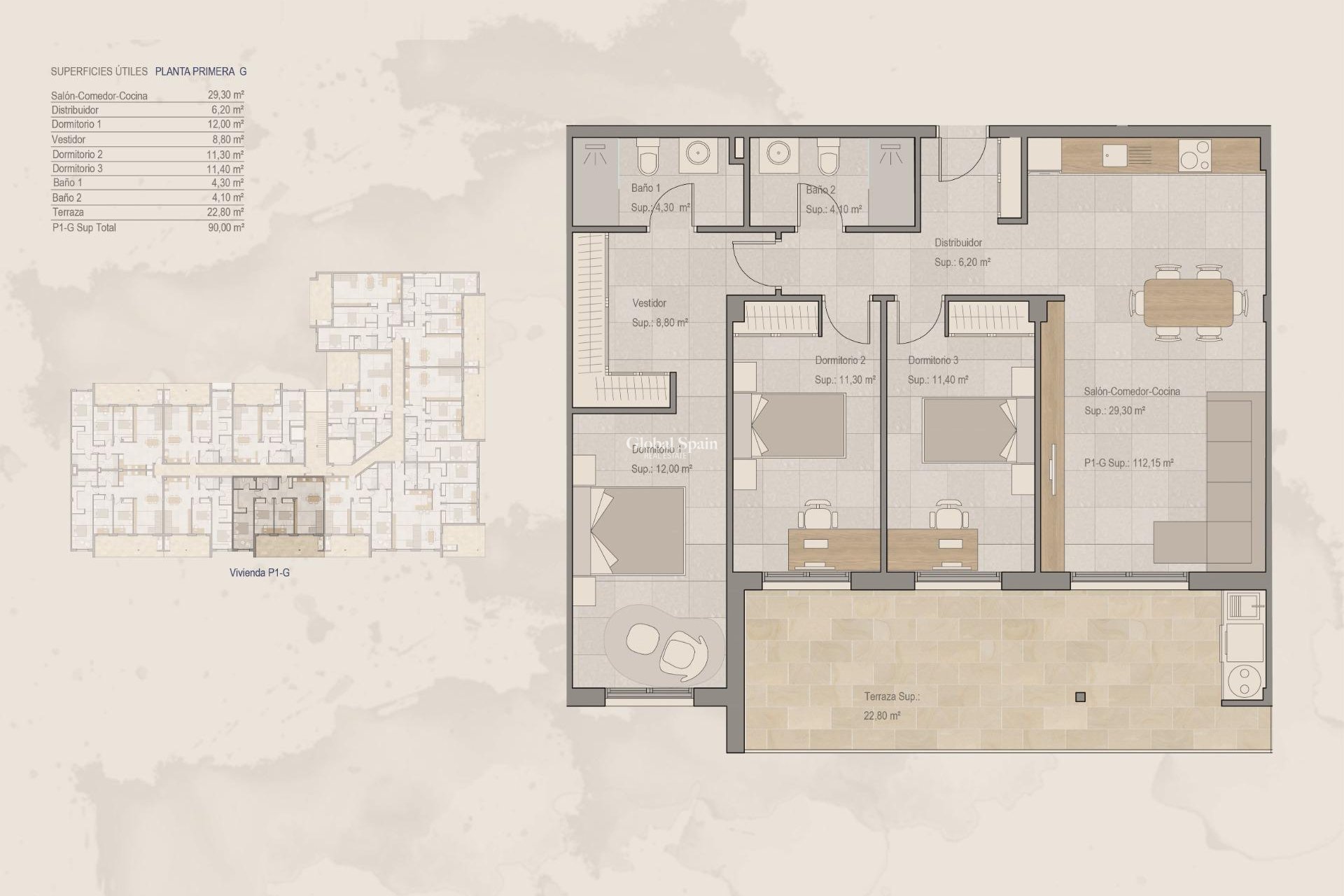 New Build - APARTMENT -
TORRE PACHECO - Centro