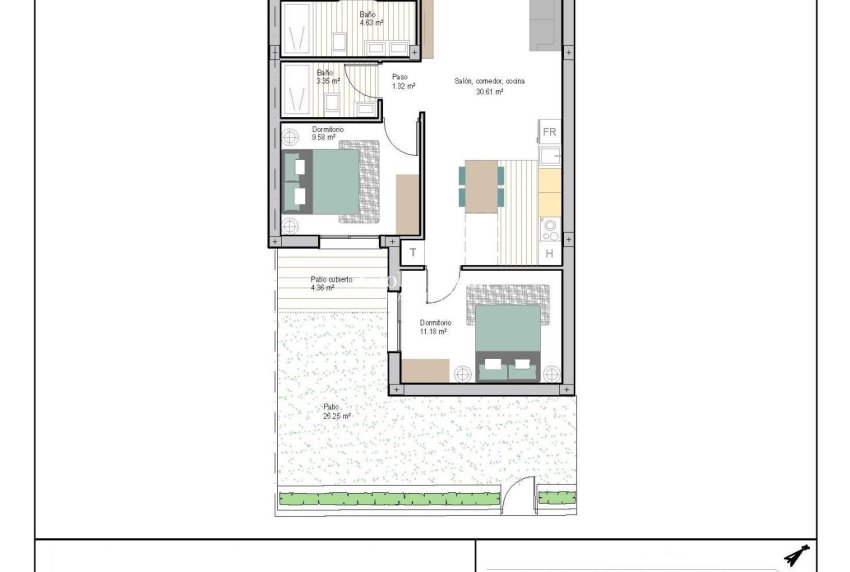 New Build - APARTMENT -
TORRE PACHECO - San Cayetano