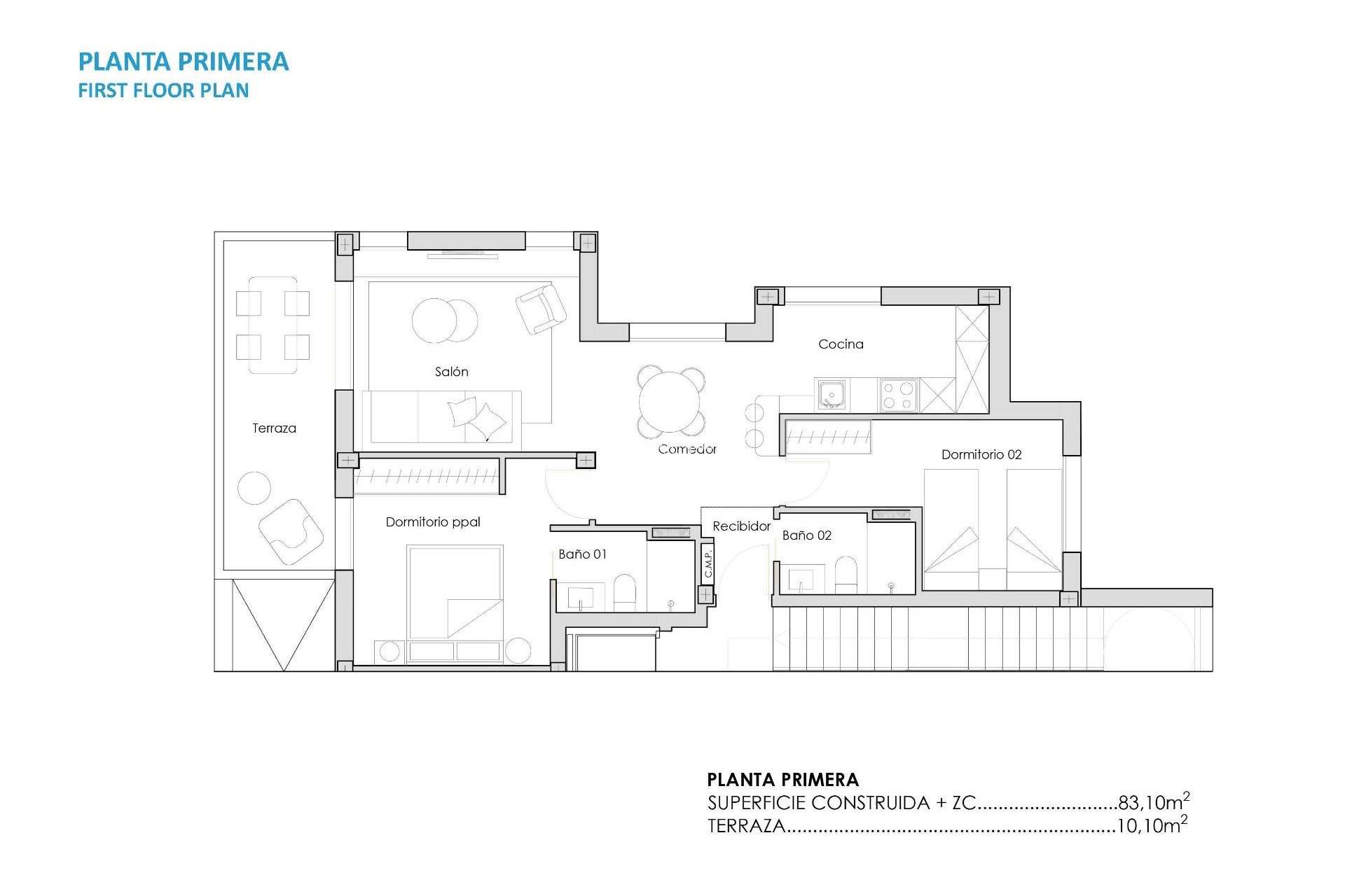 New Build - APARTMENT -
TORRE PACHECO - Santa Rosalia Lake And Life Resort