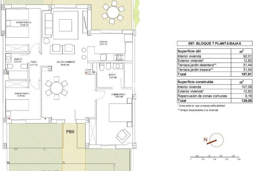 New Build - APARTMENT -
VERA - El Playazo