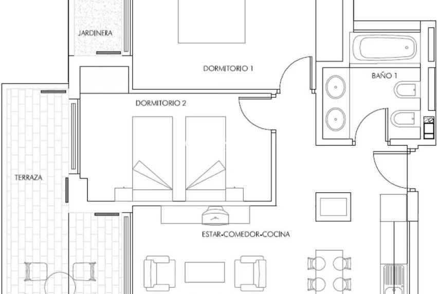 New Build - APARTMENT -
VERA - Puerto del Rey