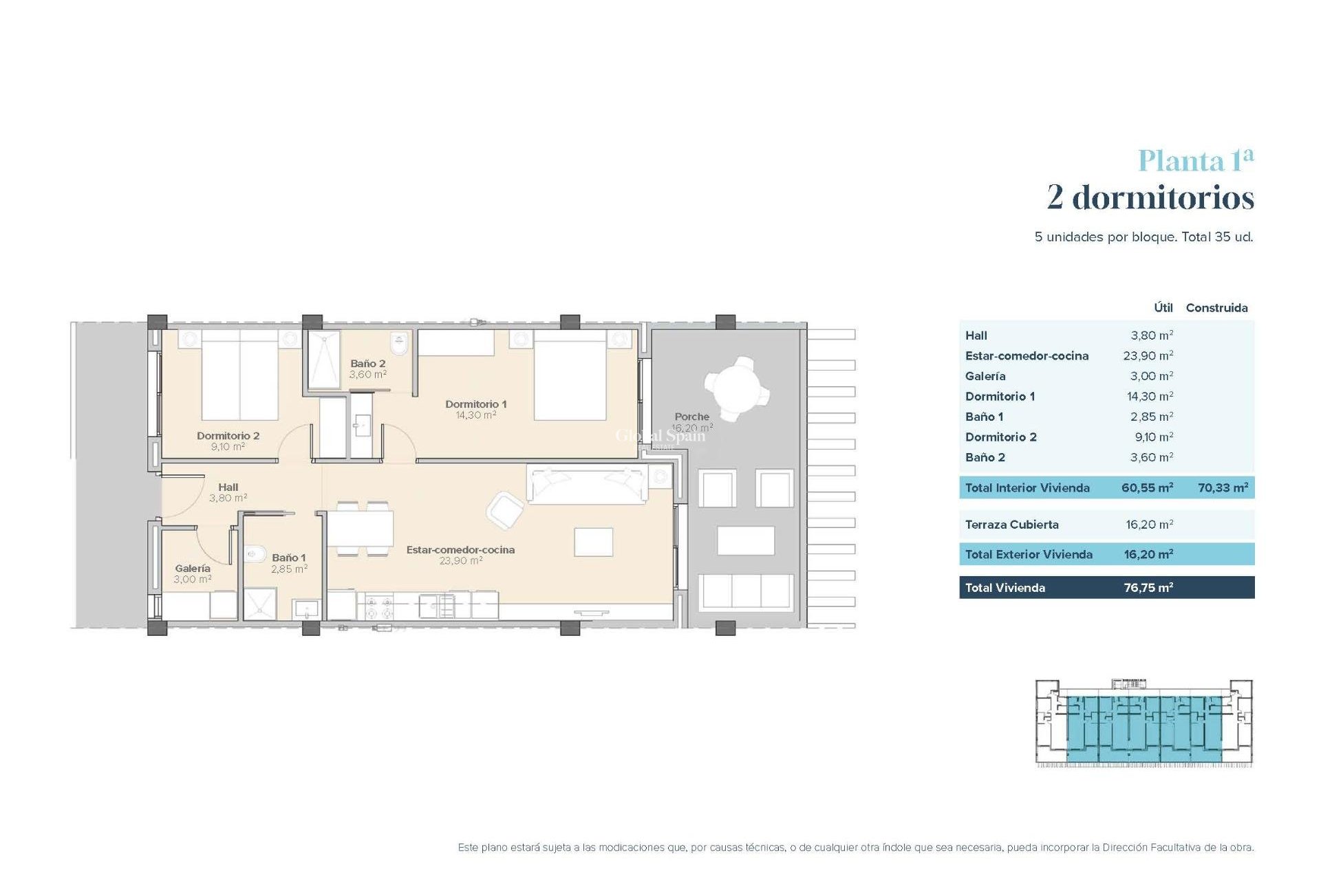 New Build - APARTMENT -
VERA - Vera Playa