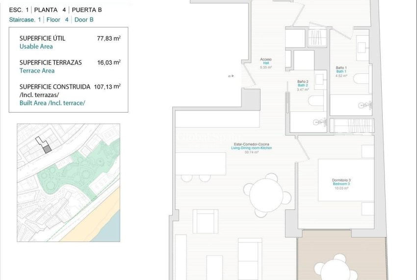 New Build - APARTMENT -
VILLAJOYOSA - Pueblo