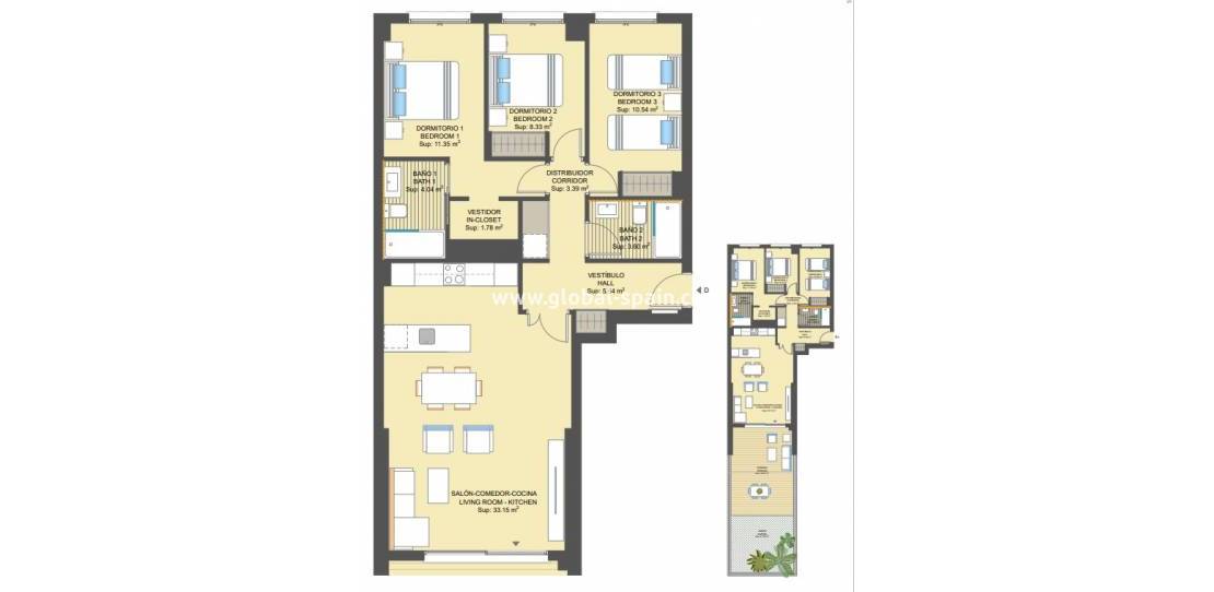 New Build - Ground Floor Apartment - Campoamor
