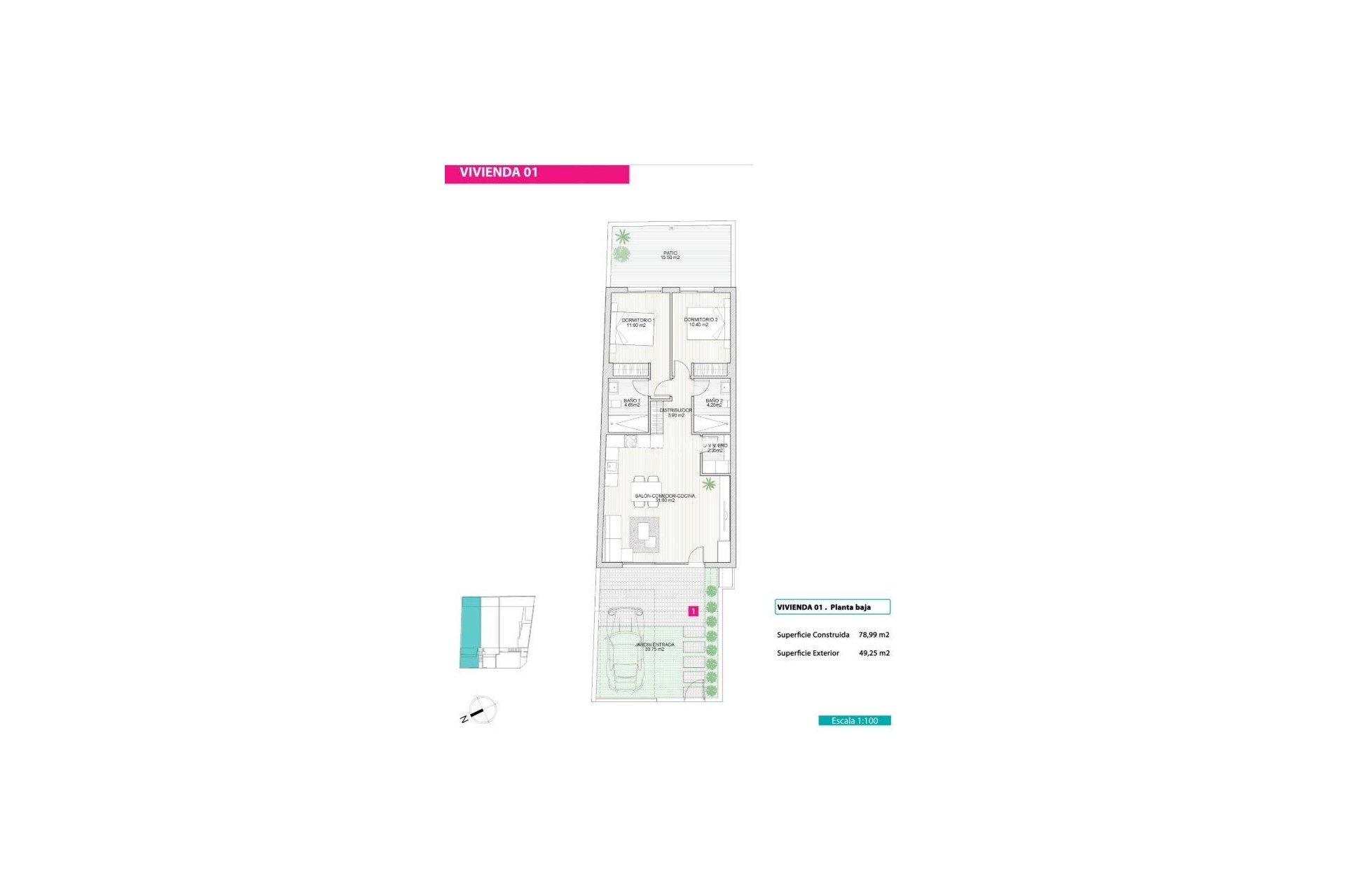 New Build - Ground Floor Bungalow -
SAN PEDRO DEL PINATAR - Lo pagan