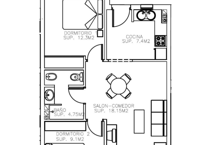 New Build - PENTHOUSE -
ÁGUILAS - Collados