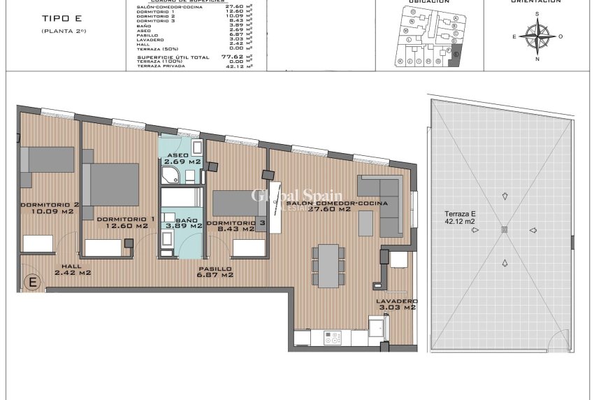 New Build - PENTHOUSE -
ALGORFA - Pueblo