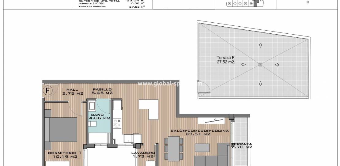 New Build - Penthouse - Algorfa - Pueblo