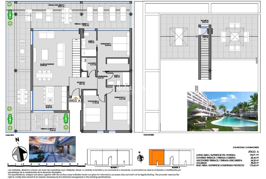 New Build - PENTHOUSE -
CARTAGENA - Mar de Cristal