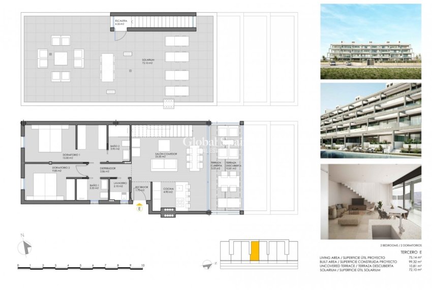 New Build - PENTHOUSE -
CARTAGENA - Mar de Cristal