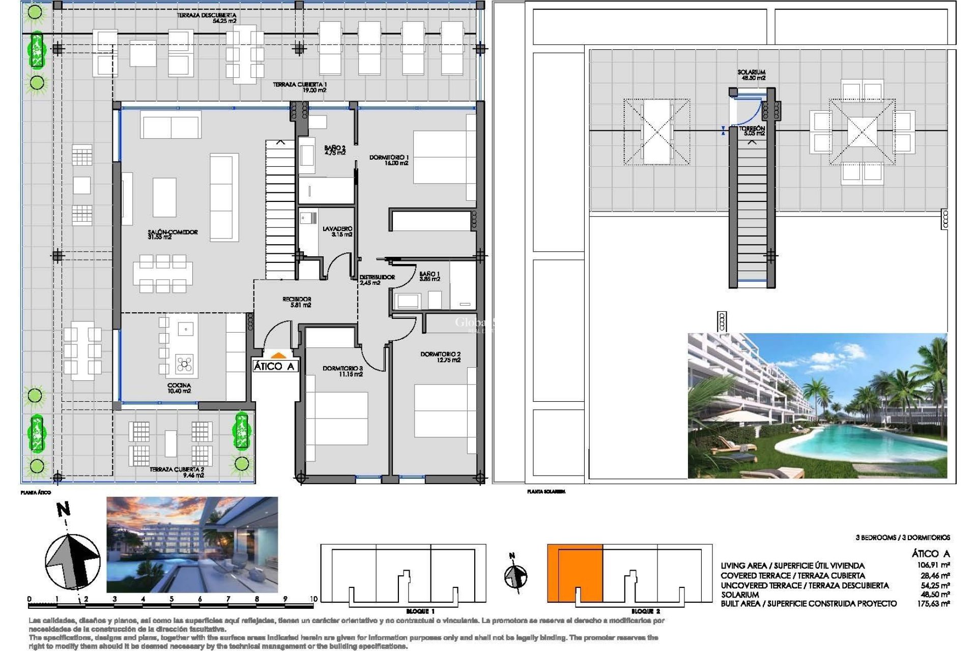 New Build - PENTHOUSE -
CARTAGENA - Mar de Cristal