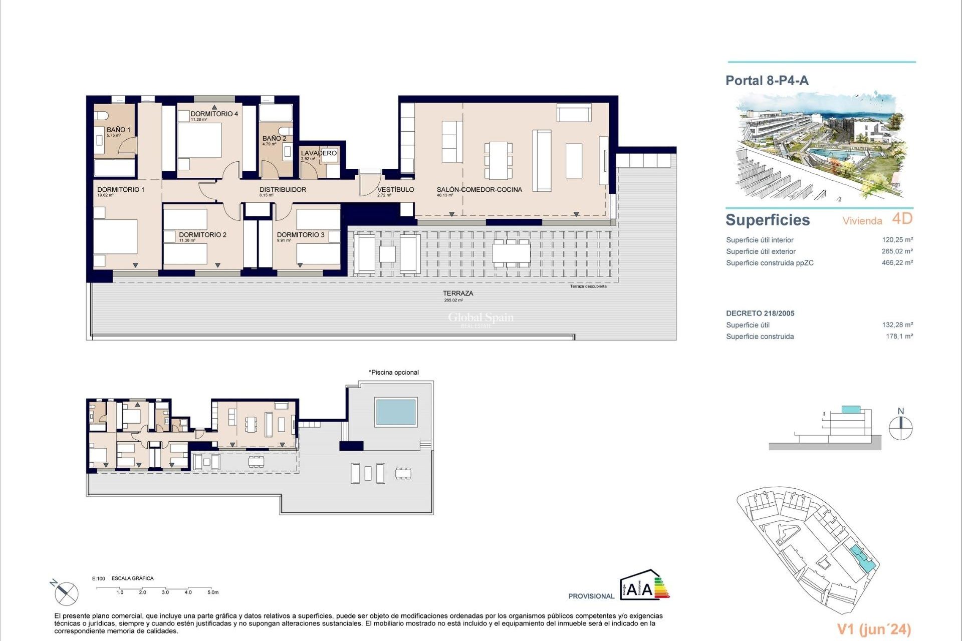 New Build - PENTHOUSE -
ESTEPONA - Urb. La Gaspara