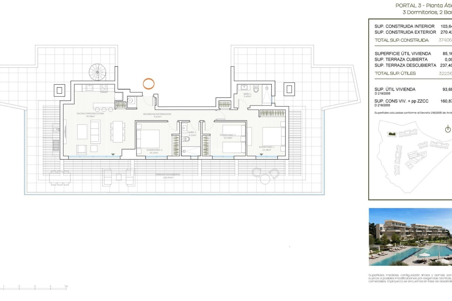 New Build - PENTHOUSE -
Mijas - Hipódromo Costa del Sol