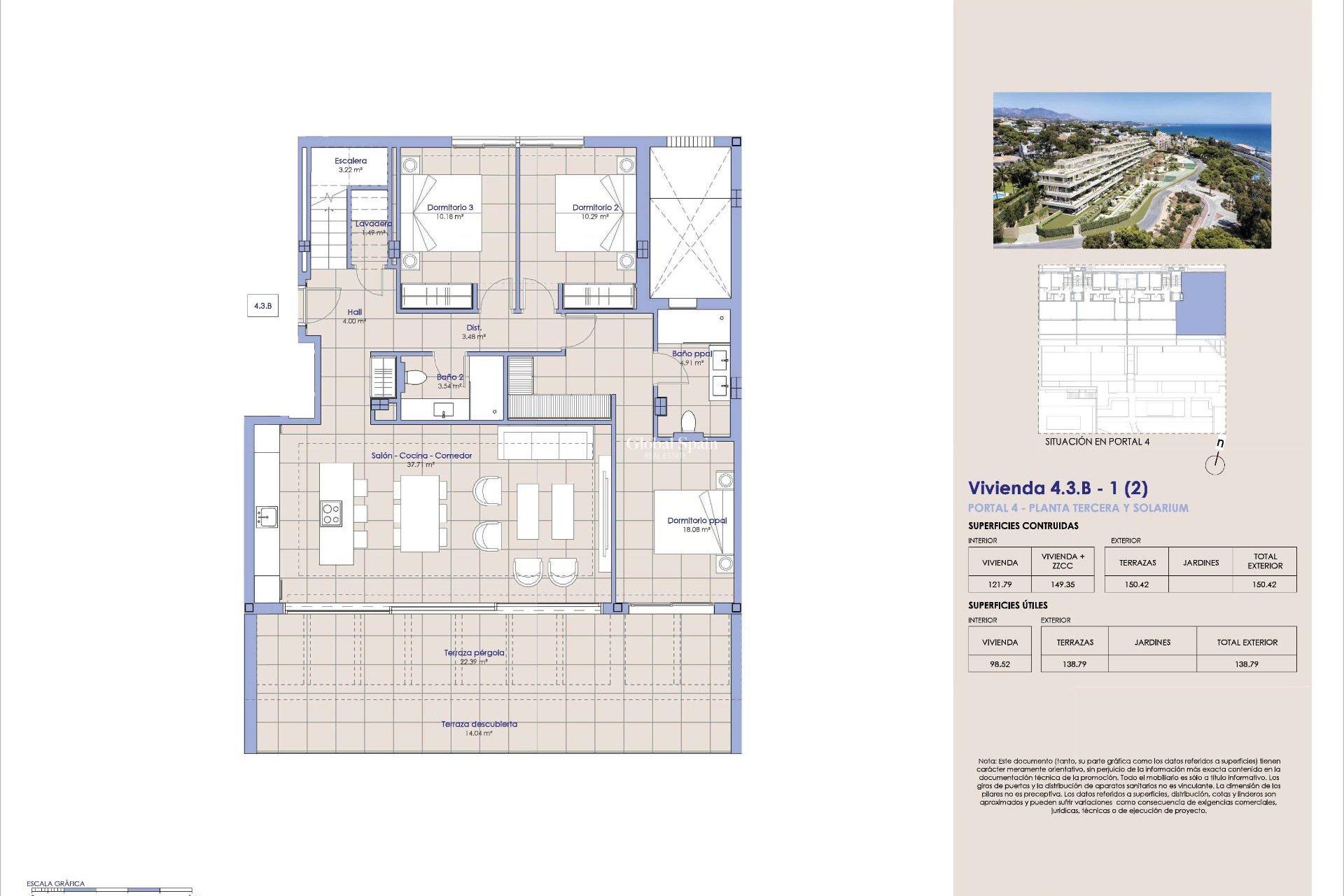 New Build - PENTHOUSE -
MIJAS - Torrenueva
