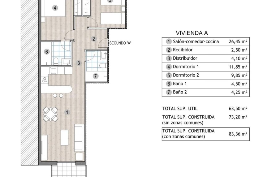 New Build - PENTHOUSE -
PUERTO DE MAZARRÓN - Playa del Puerto