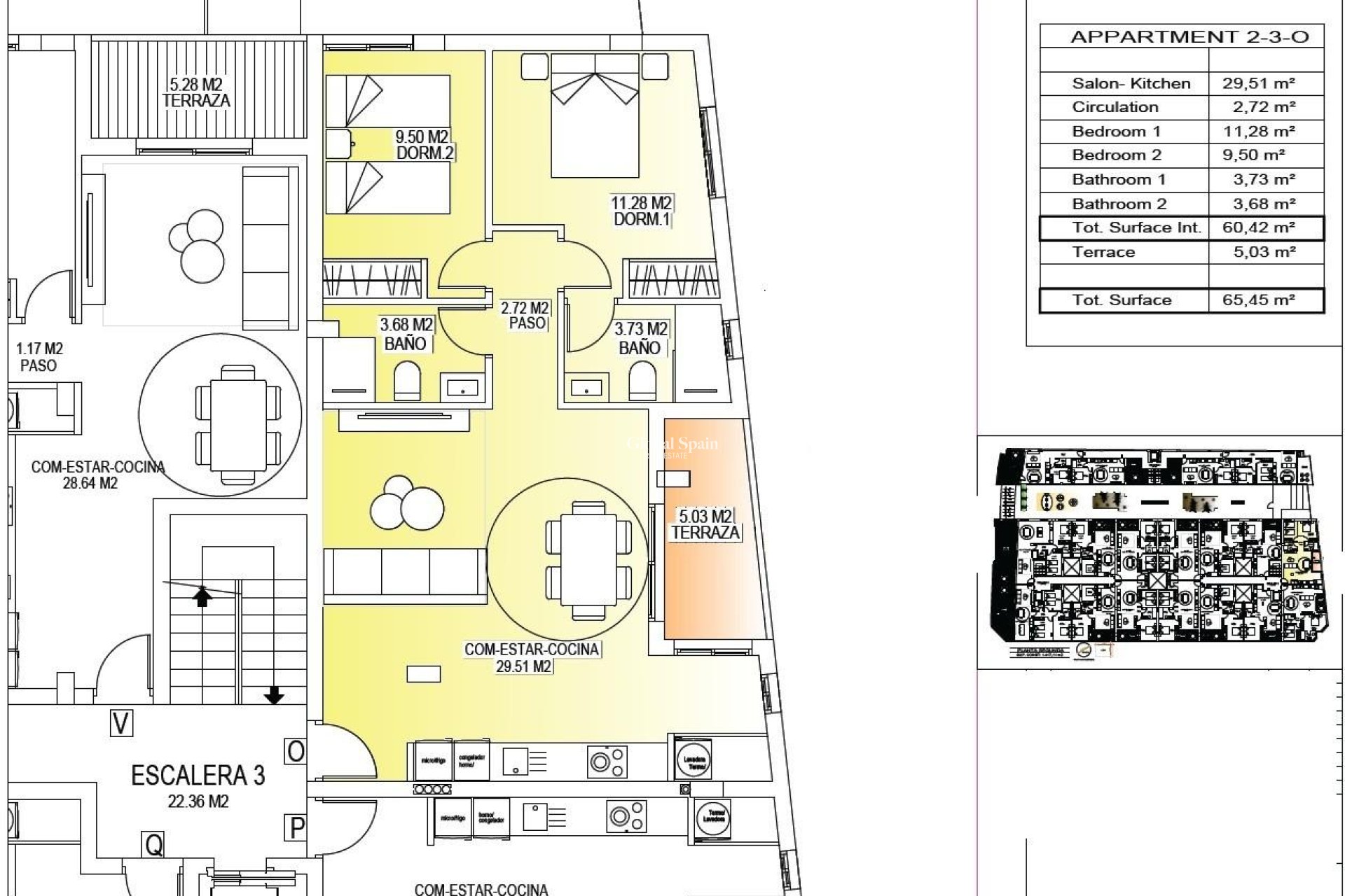 New Build - PENTHOUSE -
SAN MIGUEL DE SALINAS - Pueblo