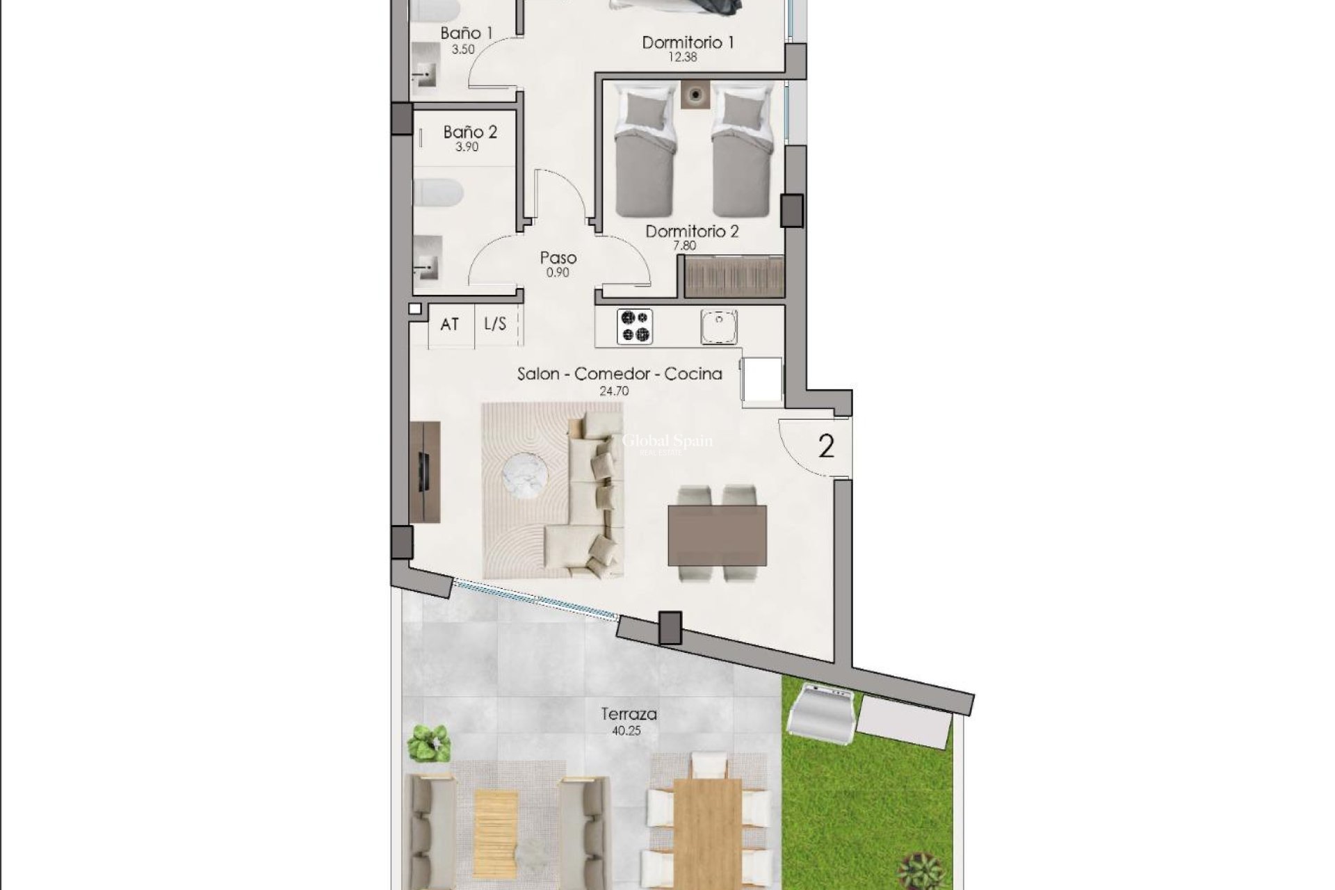 New Build - PENTHOUSE -
SANTA POLA - Estacion de autobuses